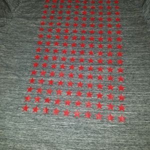 Gray short sleeve stretchy American Eagle shirt